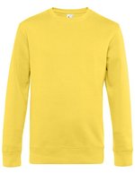 B&C KING Crew Neck Sweatshirt aus Baumwolle/Polyester, Aqua Green XS, BCWU01K – Jaune Fizz