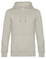 B&C KING Hoodie aus Baumwolle und Polyester, Aqua Green XS, BCWU02K – Grey Fog