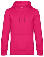 B&C KING Hoodie aus Baumwolle und Polyester, Aqua Green XS, BCWU02K – Magenta Pink