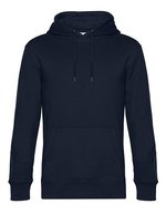 B&C KING Hoodie aus Baumwolle und Polyester, Aqua Green XS, BCWU02K – Navy Blue