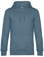 B&C KING Hoodie aus Baumwolle und Polyester, Aqua Green XS, BCWU02K – Nordic Blue
