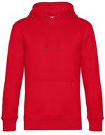 B&C KING Hoodie aus Baumwolle und Polyester, Aqua Green XS, BCWU02K – Red