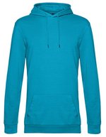 B&C #Hoodie Asphalt XS (BCWU03W), BCWU03W – Hawaiian Blue