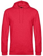B&C #Hoodie Asphalt XS (BCWU03W), BCWU03W – Heather Red
