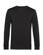 B&C Inspire Crew Neck Sweat_° White S (BCWU31B) – Black Pure