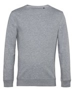 B&C Inspire Crew Neck Sweat_° White S (BCWU31B) – Heather Grey