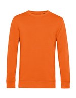 B&C Inspire Crew Neck Sweat_° Heather Grey L (BCWU31B), BCWU31B – Puro Arancione