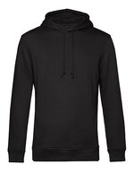B&C Inspire Kapuzen-Sweatshirt aus Bio-Baumwolle, Apple Green XS, BCWU33B – Black Pure