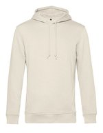 B&C Inspire Kapuzen-Sweatshirt aus Bio-Baumwolle, Apple Green XS, BCWU33B – Off White