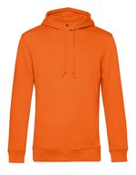 B&C Inspire Kapuzen-Sweatshirt aus Bio-Baumwolle, Apple Green XS, BCWU33B – Pure Orange