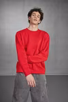 B&C Sweatshirt Set In Sweat avec poignets côtelés, Black S, BCWU600 – image 2