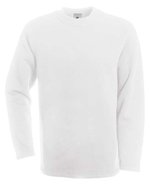 B&C Open Hem Sweatshirt mit Seitenschlitzen – White