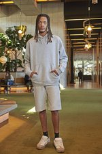 B&C Hoodie mit Kapuze aus Baumwolle-Polyester, Black XXS, BCWU620 – Bild 1