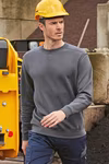 B&C Hero Pro Sweatshirt aus Baumwolle/Polyester, Navy 4XL, BCWUC20 – Bild 2