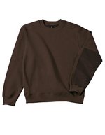 B&C Hero Pro Sweatshirt aus Baumwolle/Polyester, Black S, BCWUC20 – Brown