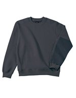 B&C Hero Pro Sweatshirt aus Baumwolle/Polyester, Black S, BCWUC20 – Dark Grey (Solid)