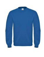 B&C Sweatshirt ID.002 aus Baumwolle-Polyester, Anthracite XS, BCWUI20 – Royal Blue
