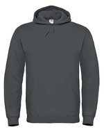 B&C Sweatshirt ID.003 aus Baumwolle-Polyester, Anthracite M, BCWUI21 – Bild 2