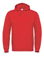 B&C Sweatshirt ID.003 aus Baumwolle-Polyester, Anthracite M, BCWUI21 – Rouge