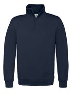 B&C Sweatshirt ID.004 mit hohem Kragen, Black XXL, BCWUI22 – Marine