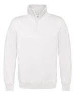 B&C Sweatshirt ID.004 mit hohem Kragen, Black XXL, BCWUI22 – Blanc