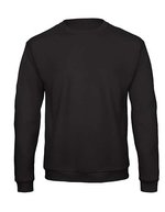 B&C ID.202 Sweatshirt aus 50% Recyclingmaterial, Anthracite XS, BCWUI23 – Black