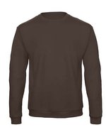 B&C ID.202 Sweatshirt aus 50% Recyclingmaterial, Anthracite XS, BCWUI23 – Brown