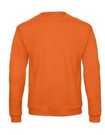 B&C ID.202 Sweatshirt aus 50% Recyclingmaterial, Anthracite XS, BCWUI23 – Pumpkin Orange
