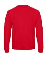 B&C ID.202 Sweatshirt aus 50% Recyclingmaterial, Anthracite XS, BCWUI23 – Red