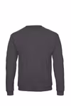 B&C ID.202 Sweatshirt aus 50% Recyclingmaterial, Anthracite XS, BCWUI23 – Bild 3