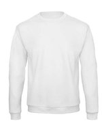 B&C ID.202 Sweatshirt aus 50% Recyclingmaterial, Anthracite XS, BCWUI23 – White