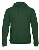 B&C ID.203 50/50 Kapuzen-Sweatshirt Anthrazit, Black S, BCWUI24 – Bottle Green