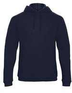 B&C ID.203 50/50 Kapuzen-Sweatshirt Anthrazit, Black S, BCWUI24 – Navy