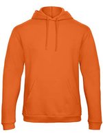 B&C ID.203 50/50 Kapuzen-Sweatshirt Anthrazit, Black S, BCWUI24 – Pumpkin Orange