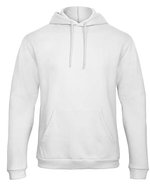 B&C ID.203 50/50 Kapuzen-Sweatshirt Anthrazit, Black S, BCWUI24 – White