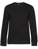 B&C QUEEN Crew Neck Sweat_° Aqua Green S (BCWW01Q), BCWW01Q – Black Pure
