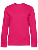 B&C QUEEN Crew Neck Sweat_° Aqua Green S (BCWW01Q), BCWW01Q – Magenta Pink