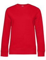 B&C QUEEN Crew Neck Sweat_° Aqua Green S (BCWW01Q), BCWW01Q – Red