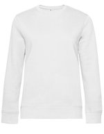 B&C QUEEN Crew Neck Sweat_° Aqua Green S (BCWW01Q), BCWW01Q – White