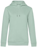 B&C QUEEN Kapuzen-Sweatshirt aus Baumwolle, Aqua Green XS, BCWW02Q – Bild 2