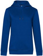 B&C QUEEN Kapuzen-Sweatshirt aus Baumwolle, Aqua Green XS, BCWW02Q – Royal