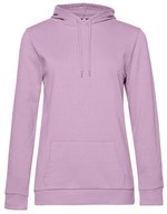 B&C Hoodie Sweat aus Baumwolle-Polyester für Damen, Asphalt XS, BCWW04W – Candy Pink