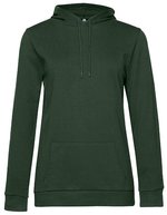 B&C Hoodie Sweat aus Baumwolle-Polyester für Damen, Asphalt XS, BCWW04W – Forest Green