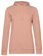 B&C Hoodie Sweat aus Baumwolle-Polyester für Damen, Asphalt XS, BCWW04W – Nude