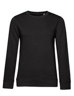 B&C Inspire Crew Neck Sweat /Women_° Apple Green XS (BCWW32B), BCWW32B – Black Pure