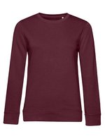 B&C Inspire Crew Neck Sweat /Women_° Apple Green XS (BCWW32B), BCWW32B – Burgundy