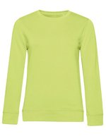 B&C Inspire Crew Neck Sweat /Women_° Apple Green XS (BCWW32B), BCWW32B – Lime