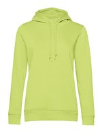 B&C Bio-Baumwoll Hoodie mit Kordelzug, Apple Green XS, BCWW34B – Lime