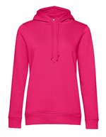 B&C Bio-Baumwoll Hoodie mit Kordelzug, Apple Green XS, BCWW34B – Magenta Pink