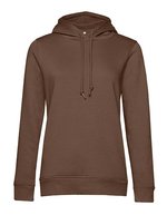 B&C Bio-Baumwoll Hoodie mit Kordelzug, Apple Green XS, BCWW34B – Mocha